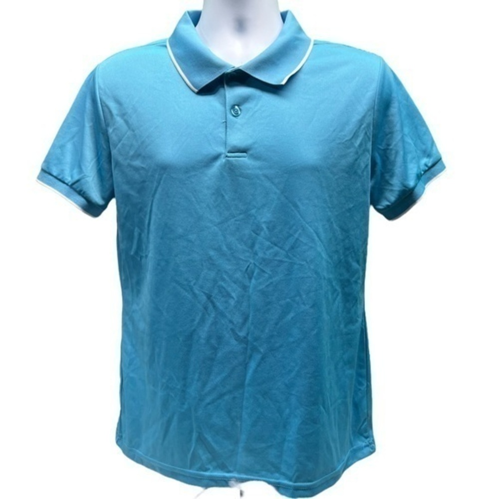 Doubl Ju polo size L NWT Blue